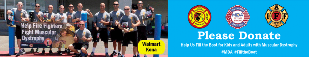 MDA Fill the Boot – Hawaii Fire Fighters Association